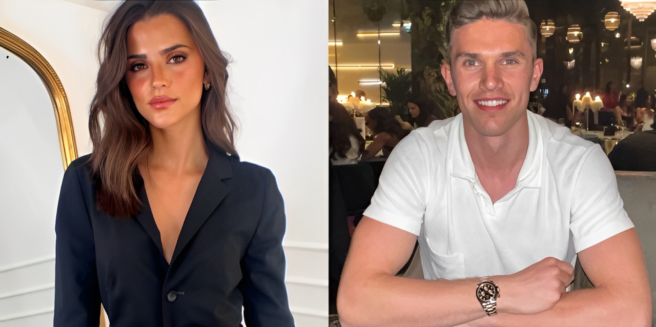 Garota Inês Aguiar com Victor Gyökeres