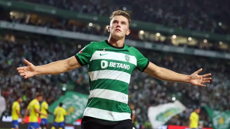 Manchester United negocia com Viktor Gyokeres, do Sporting